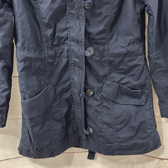 Women's navy blue jacket coat Small Banana Republic - Picture 3 of 10